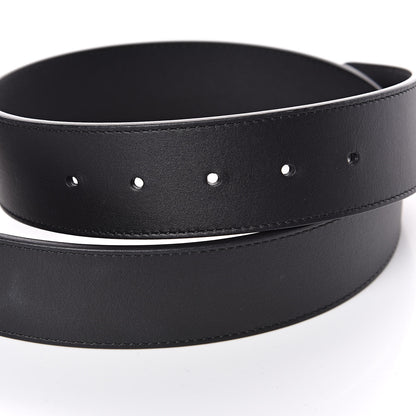 Gucci Calfskin Double G 40mm Belt 80 32 Black 5 of 6
