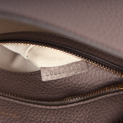 Tom Ford Grained Calfskin Large T Clasp Tara Crossbody Bag Silk Taupe 7 of 10
