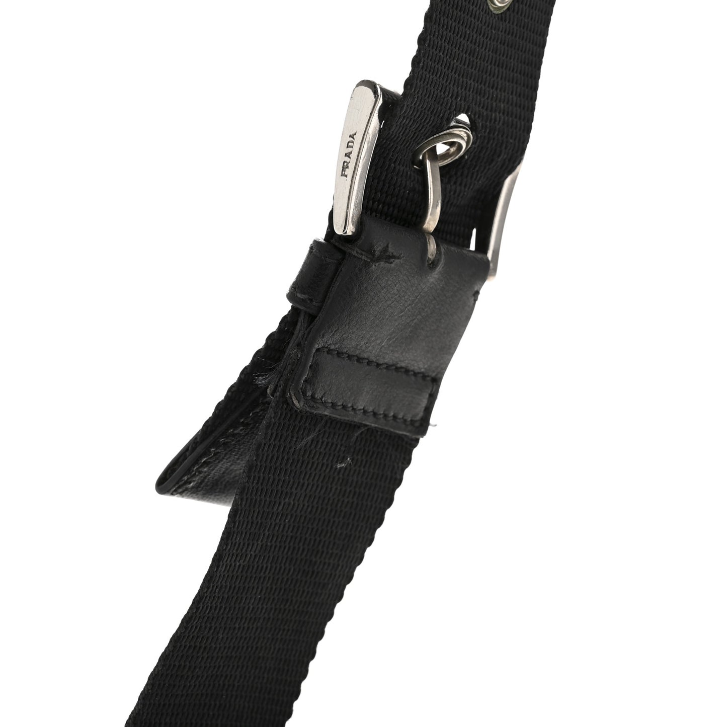 Nylon Shoulder Bag Black