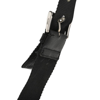 Prada Nylon Shoulder Bag Black 13 of 14