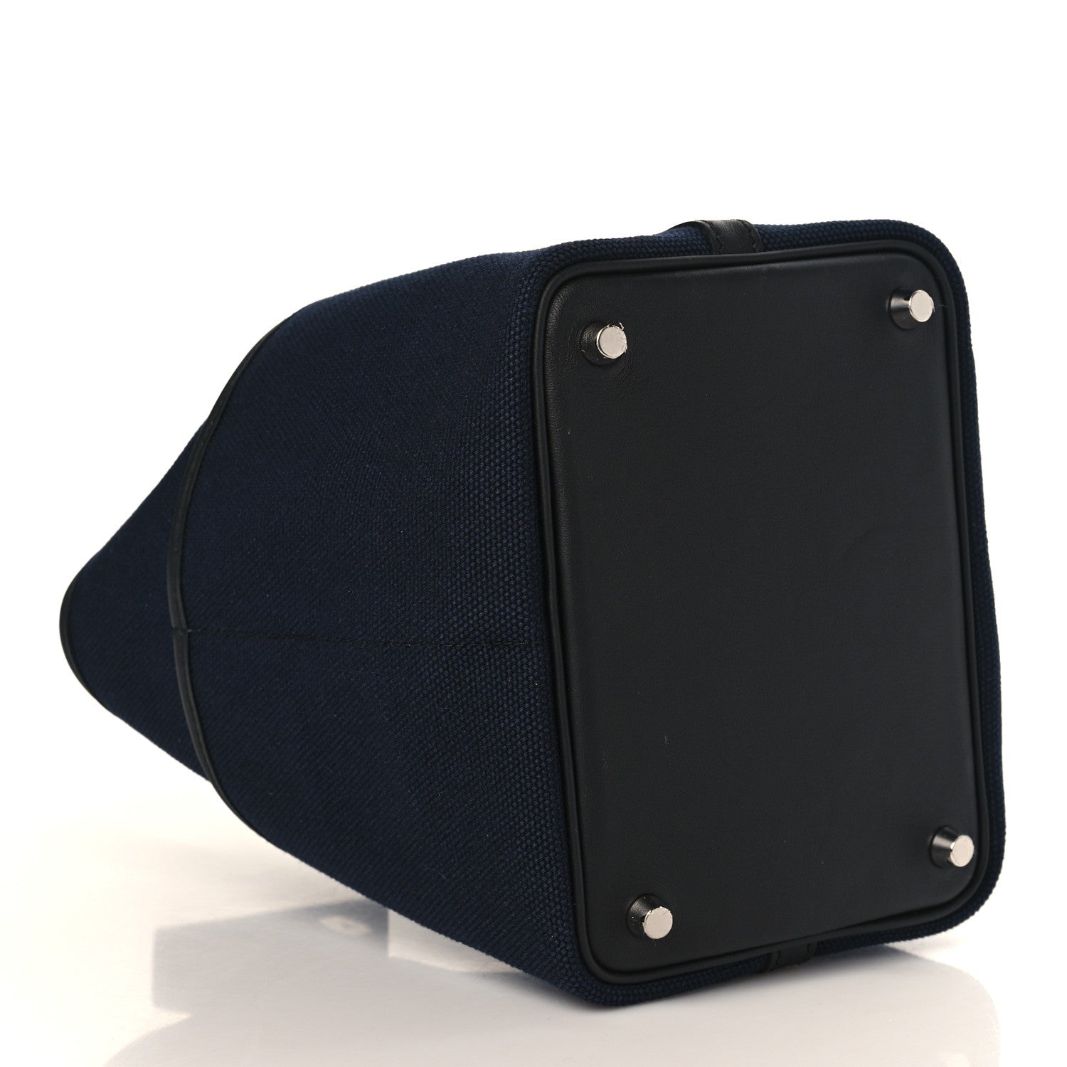 Hermes Toile Goeland Swift Cargo Picotin Lock 18 Bleu Marine 4 of 9