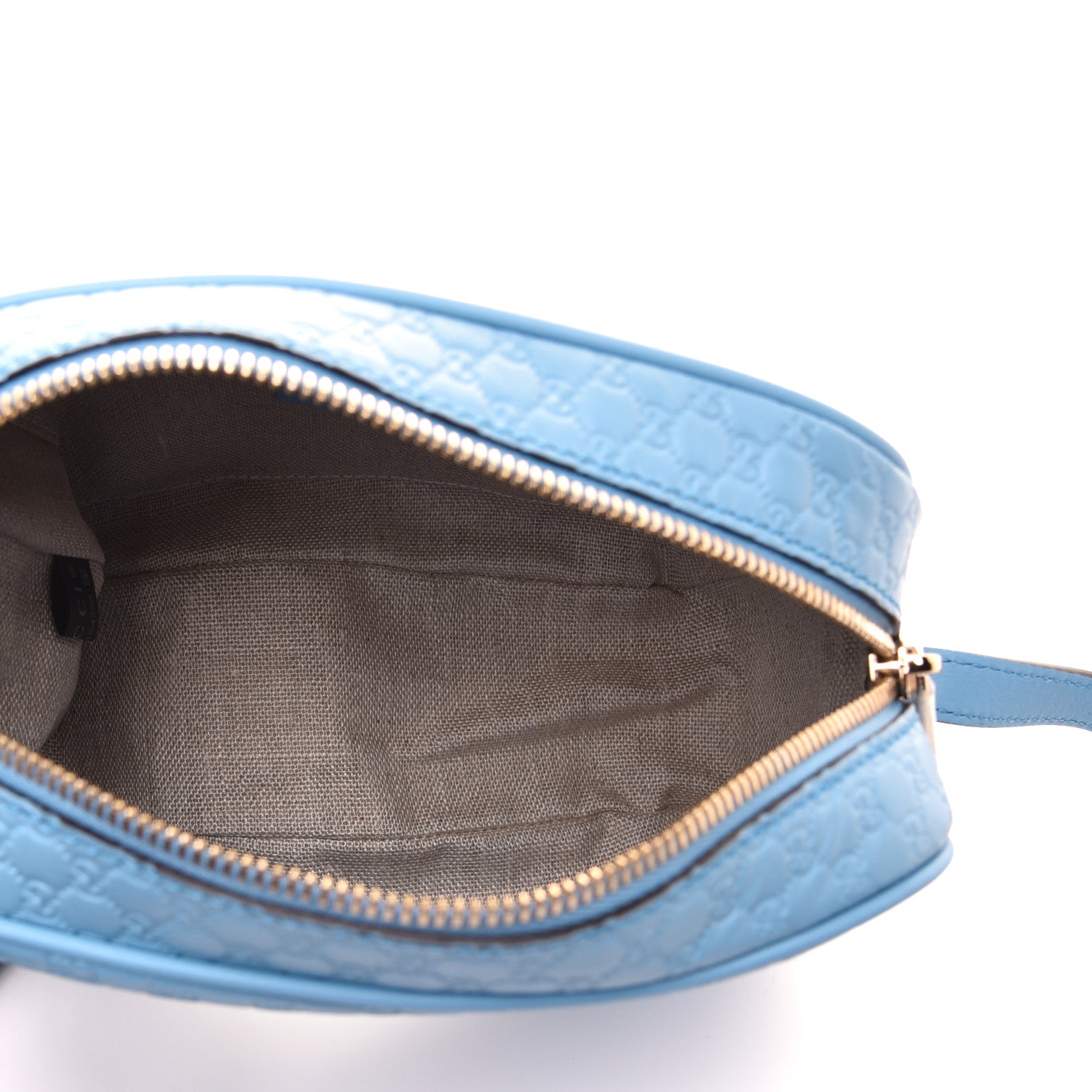 Gucci Microguccissima Mini Bree Messenger Bag Mineral Blue 5 of 9