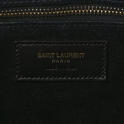 Saint Laurent Smooth Calfskin Le 5 A 7 Hobo Black 6 of 9
