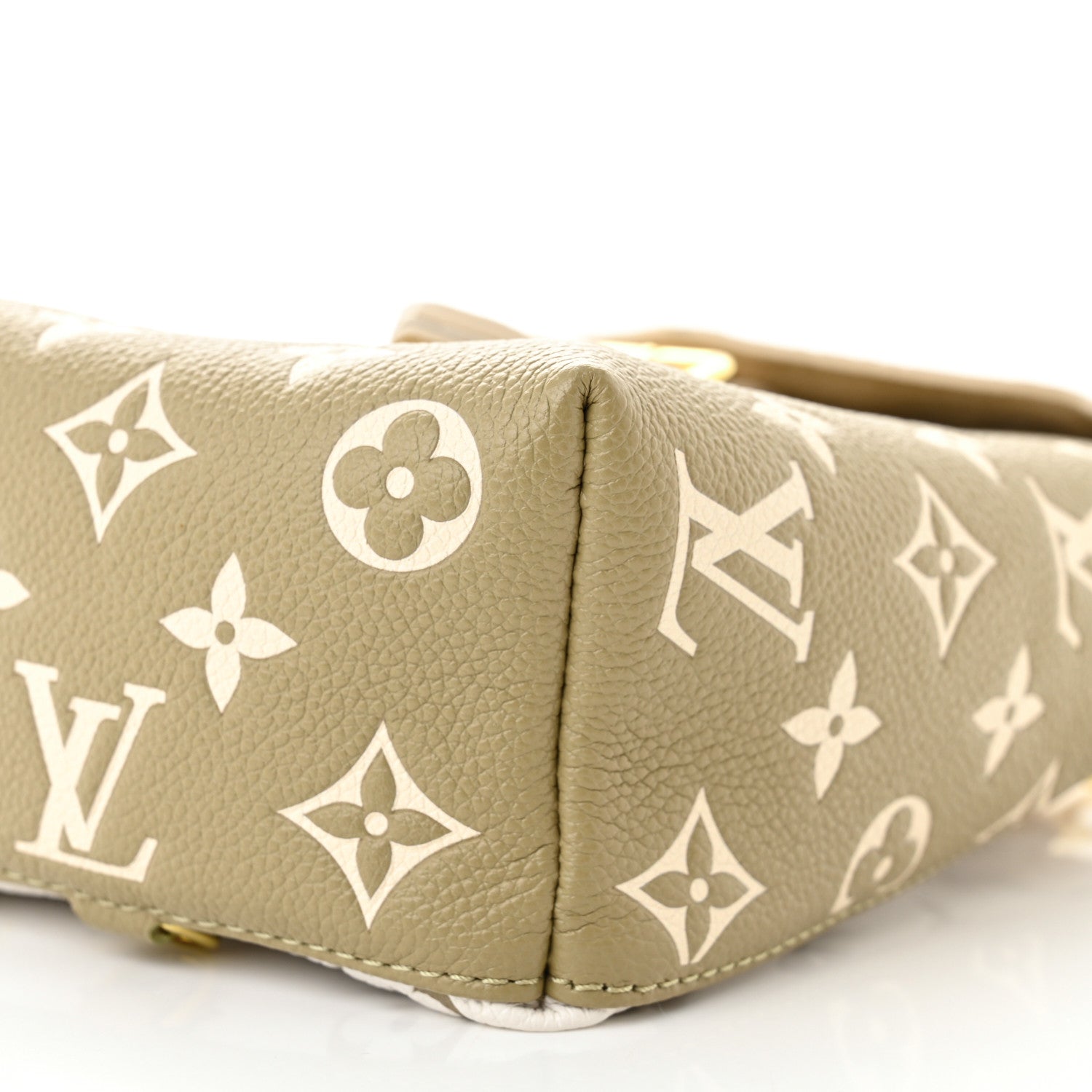 Louis Vuitton Empreinte Monogram Spring in the City Tiny Backpack Kaki Beige Cream 9 of 10