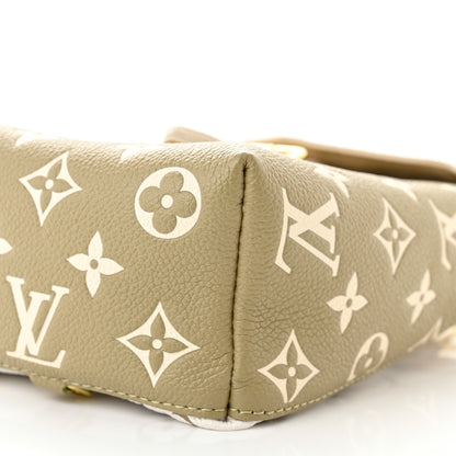 Louis Vuitton Empreinte Monogram Spring in the City Tiny Backpack Kaki Beige Cream 9 of 10