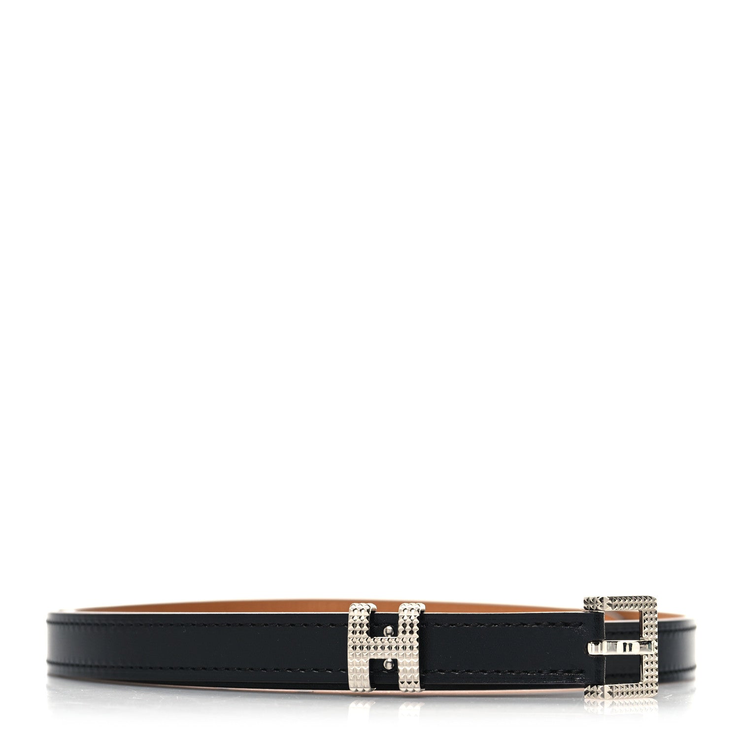 Hermes Vache Hunter 15mm Guillochee Pop H Belt Black 1 of 7