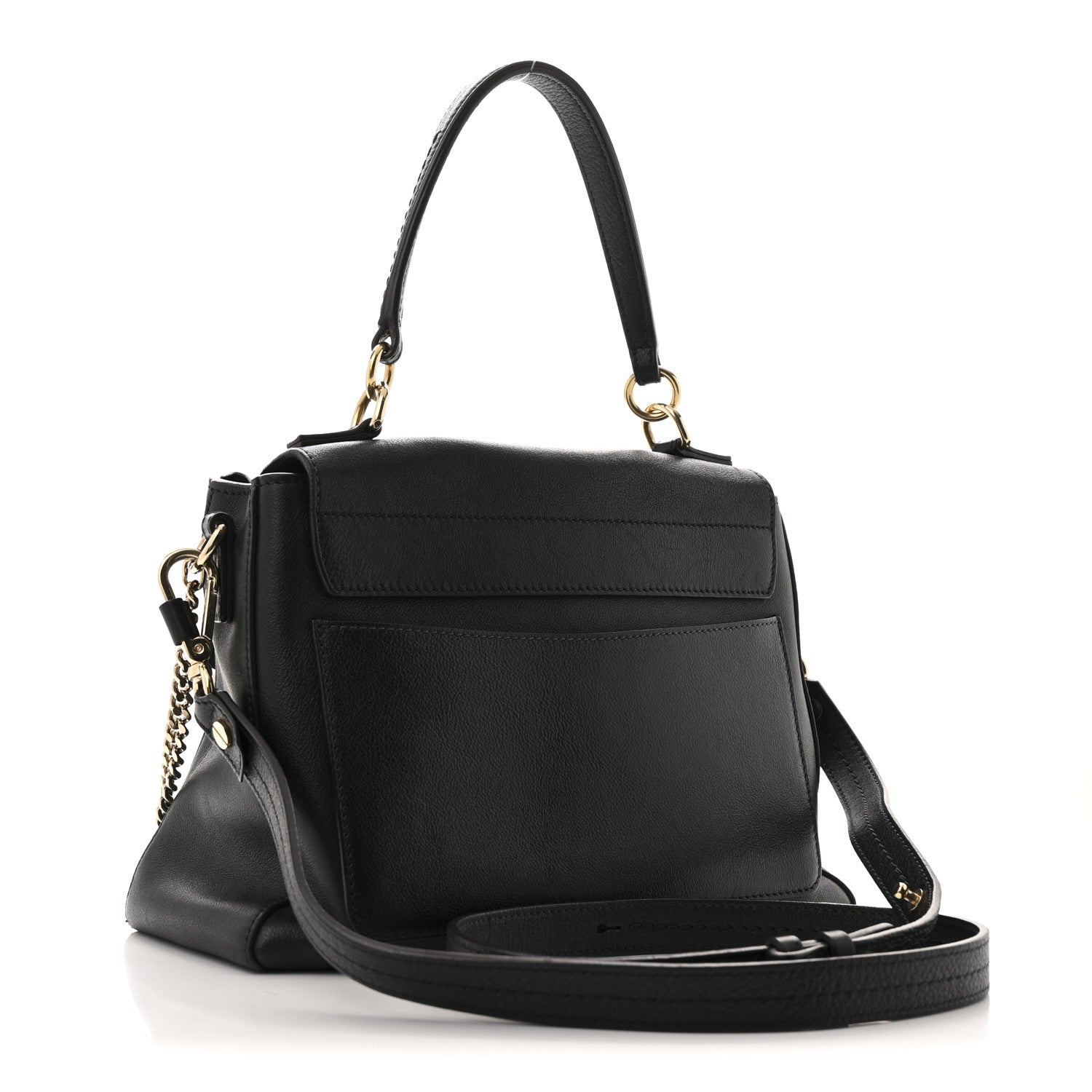Chloe Calfskin Small Faye Day Shoulder Bag Black 3 of 18