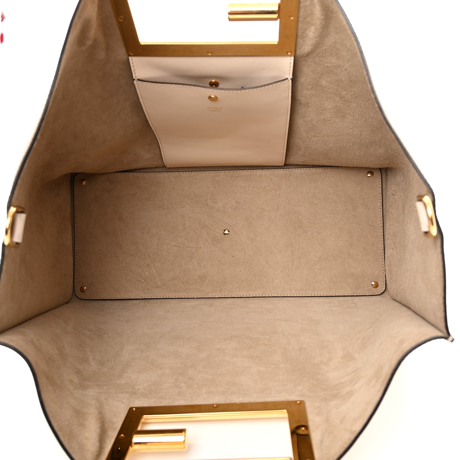 Fendi Vitello King Medium Fendi Way Tote Camelia 5 of 18