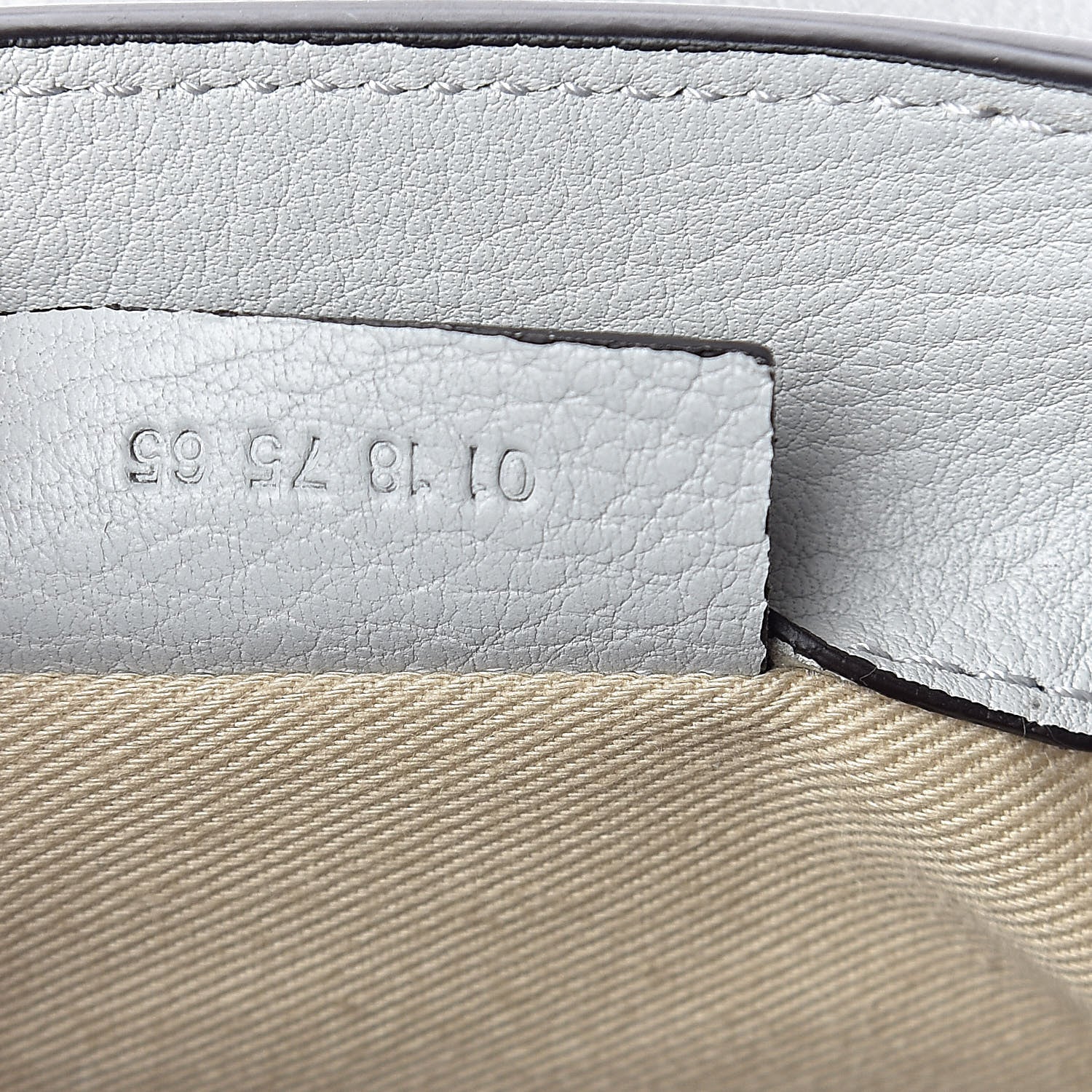 Chloe Suede Calfskin Mini Faye Backpack Airy Grey 7 of 10