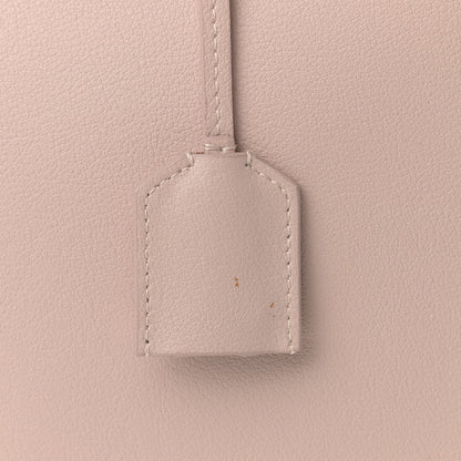 Saint Laurent Calfskin Large Shopping Tote Pale Blush 18 of 18