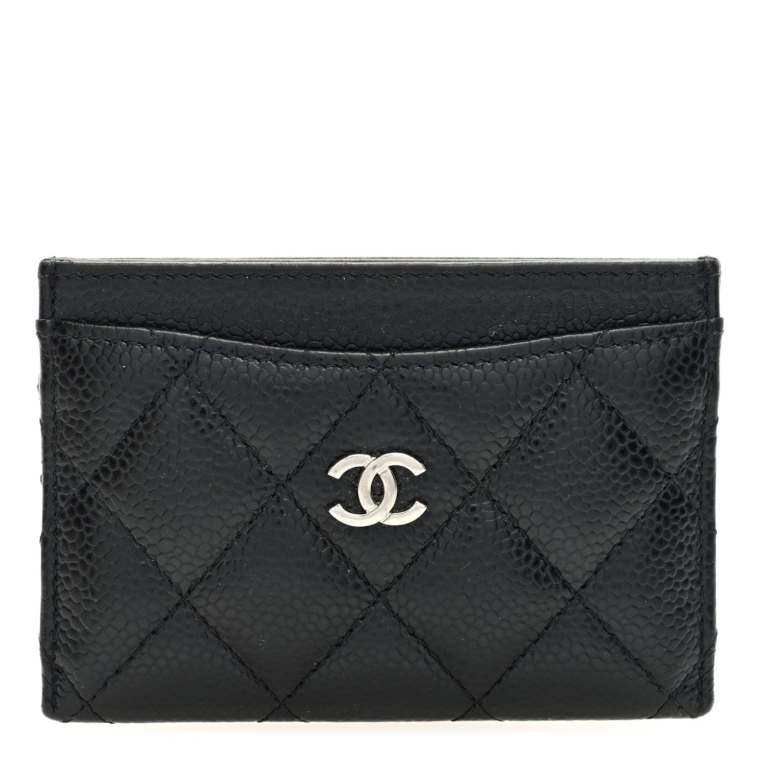 Chanel Caviar Quilted Card Holder Black 1 of 7