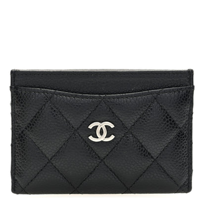 Chanel Caviar Quilted Card Holder Black 1 of 7