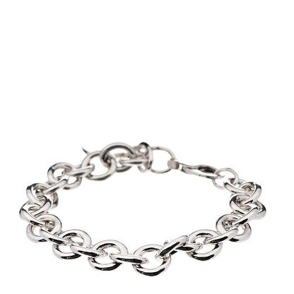 Tiffany Sterling Silver Heart Tag Charm Bracelet 2 of 3