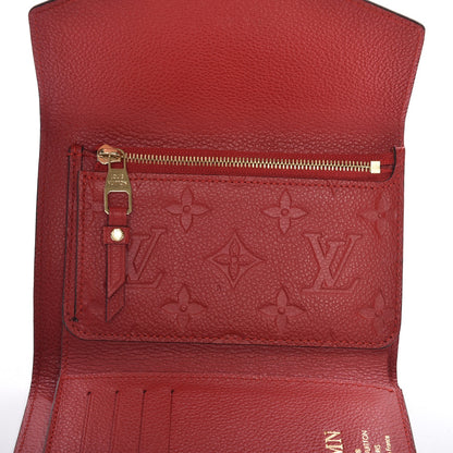 Louis Vuitton Empreinte Compact Curieuse Wallet Cherry 7 of 10