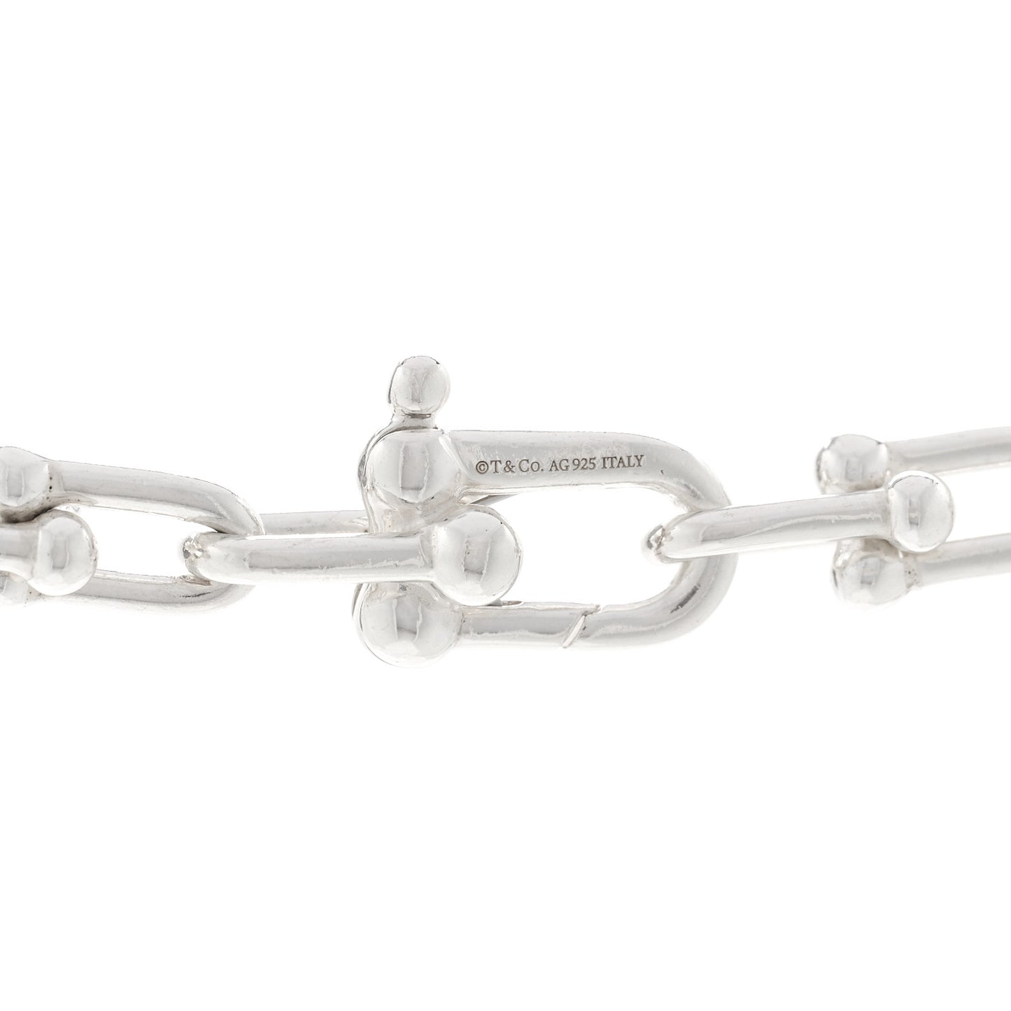 Sterling Silver Small HardWear Link Necklace