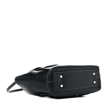 Bottega Veneta French Calfskin Maxi Intrecciato Small Arco Black 4 of 16