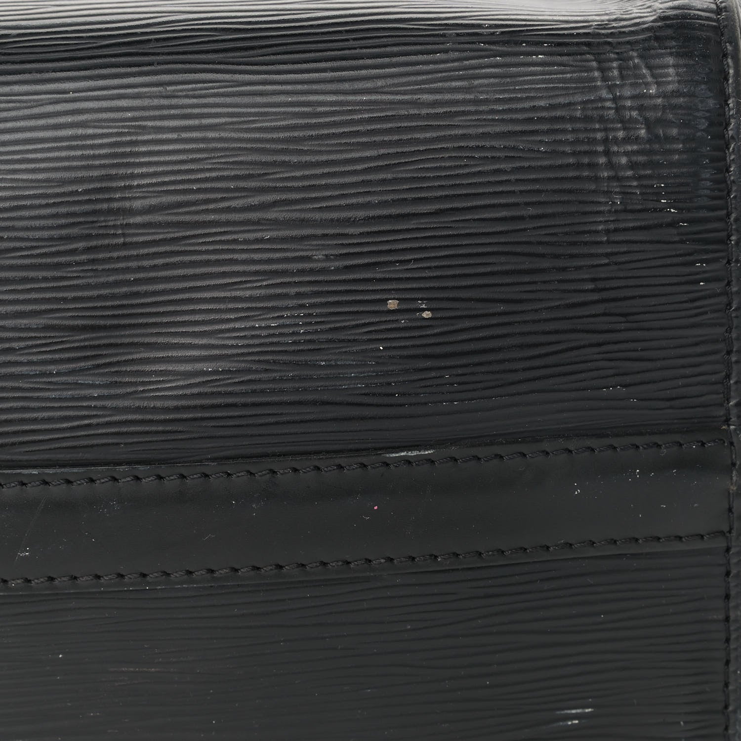 Louis Vuitton Epi Speedy 35 Black 14 of 21