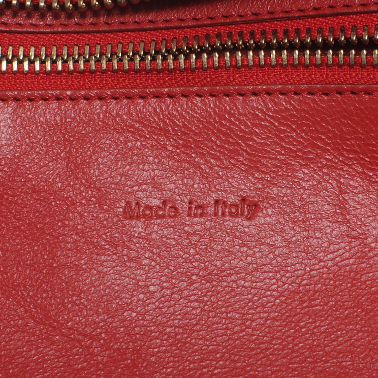 Celine Smooth Calfskin Medium Luggage Red 7 of 8