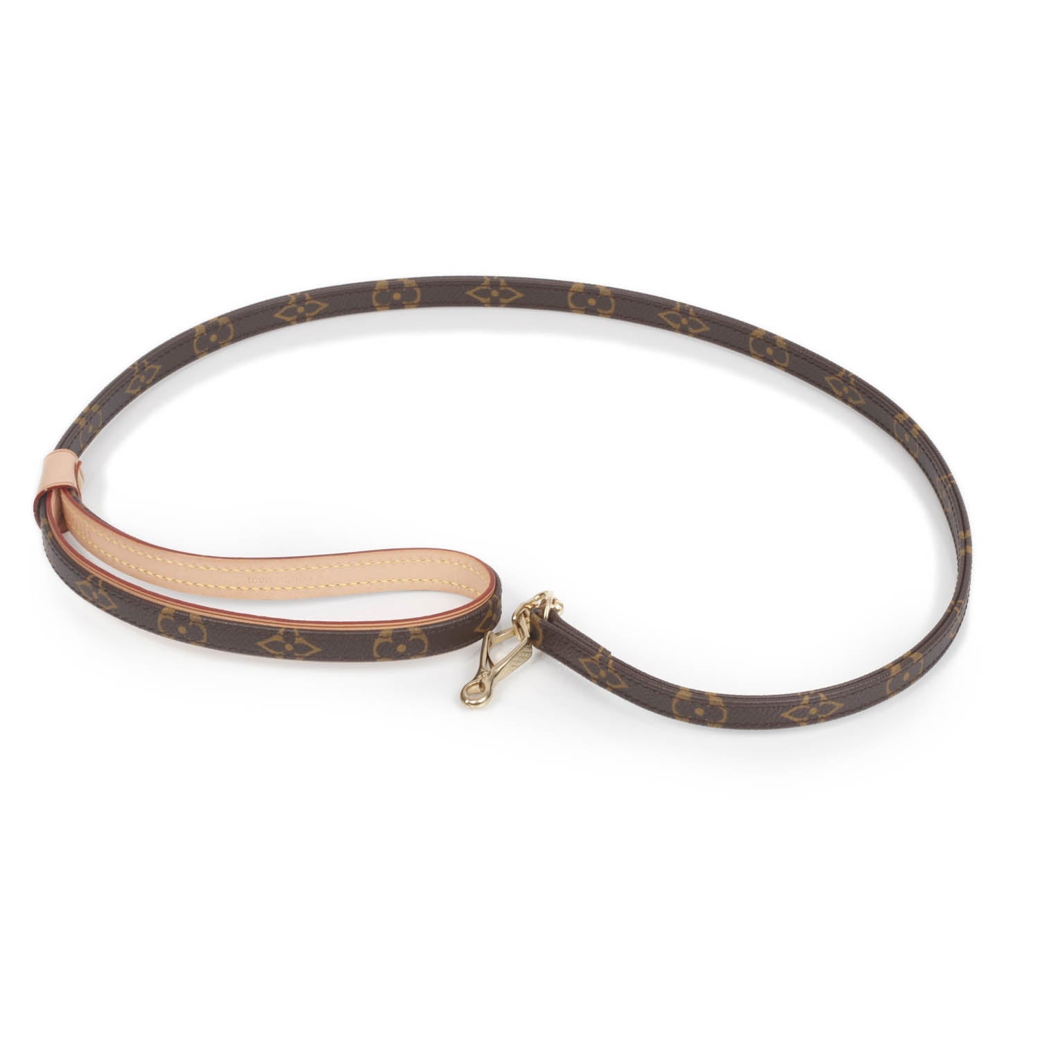 Louis Vuitton Monogram Baxter Dog Leash MM 1 of 8