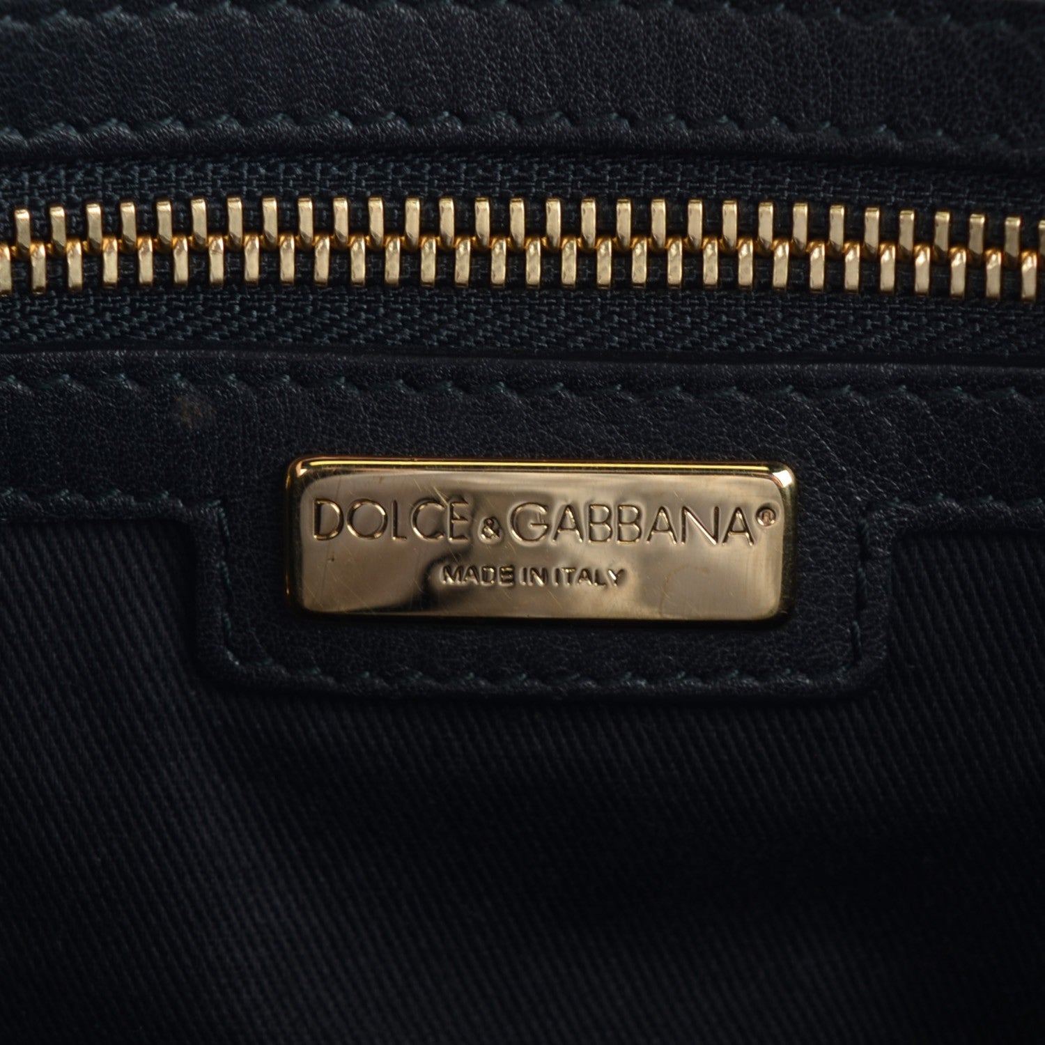 Dolce & Gabbana Textured Calfskin Leopard Print Miss Escape Tote 6 of 6