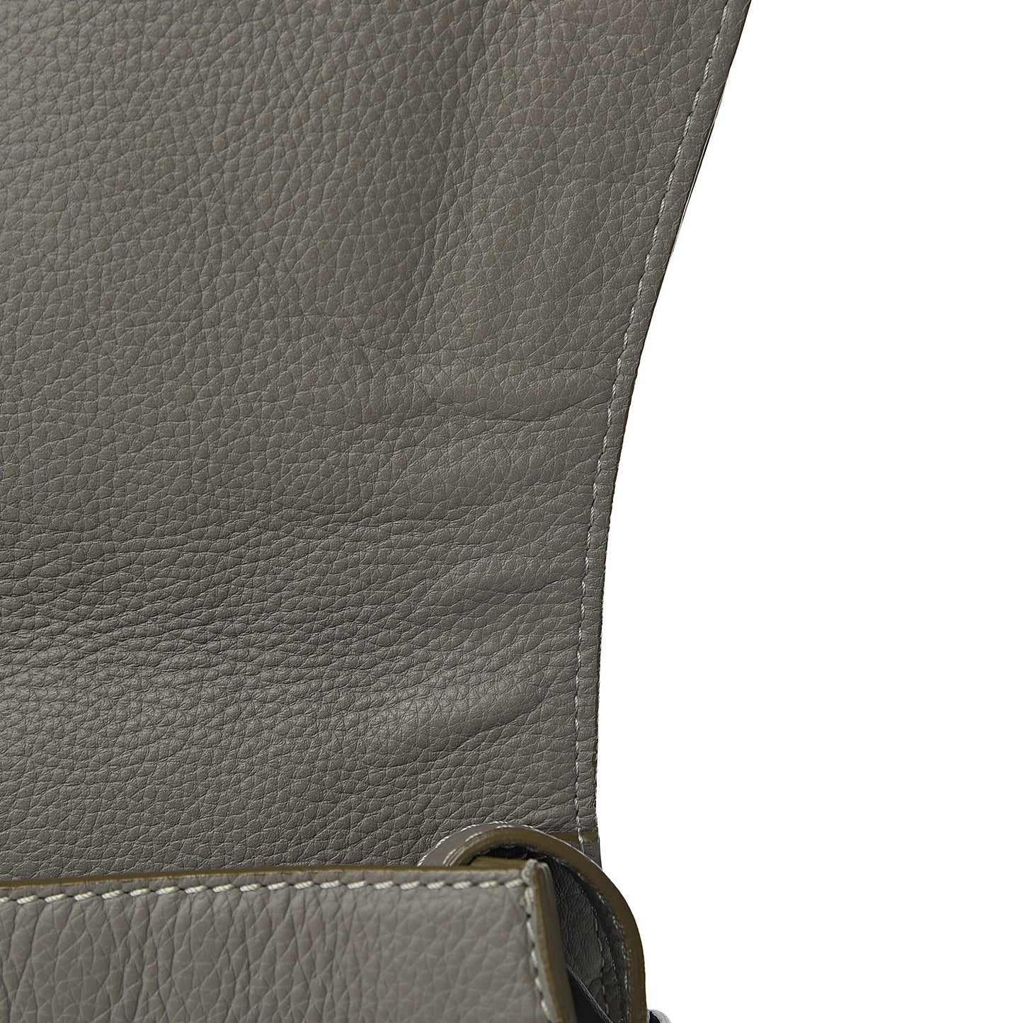 Calfskin Medium Marcie Round Crossbody Bag Cashmere Grey