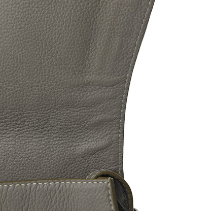 Chloe Calfskin Medium Marcie Round Crossbody Bag Cashmere Grey 9 of 12