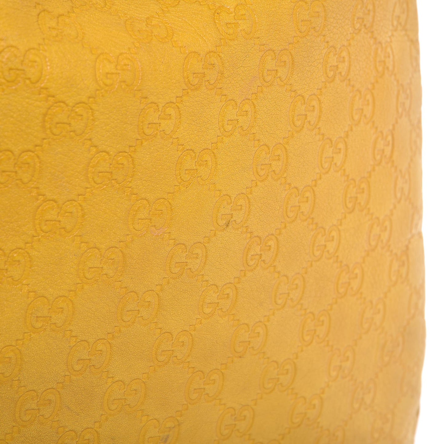 Guccissima Medium New Britt Hobo Yellow