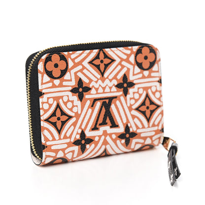 Louis Vuitton Monogram Giant Crafty Zippy Coin Purse Creme Caramel 2 of 6
