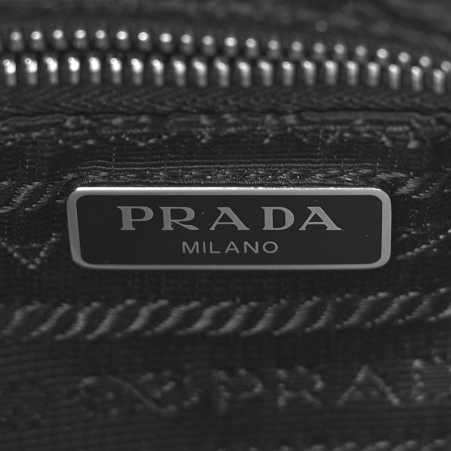 Prada Nylon Tessuto Impuntu Quilted Crossbody Bag Black 6 of 8