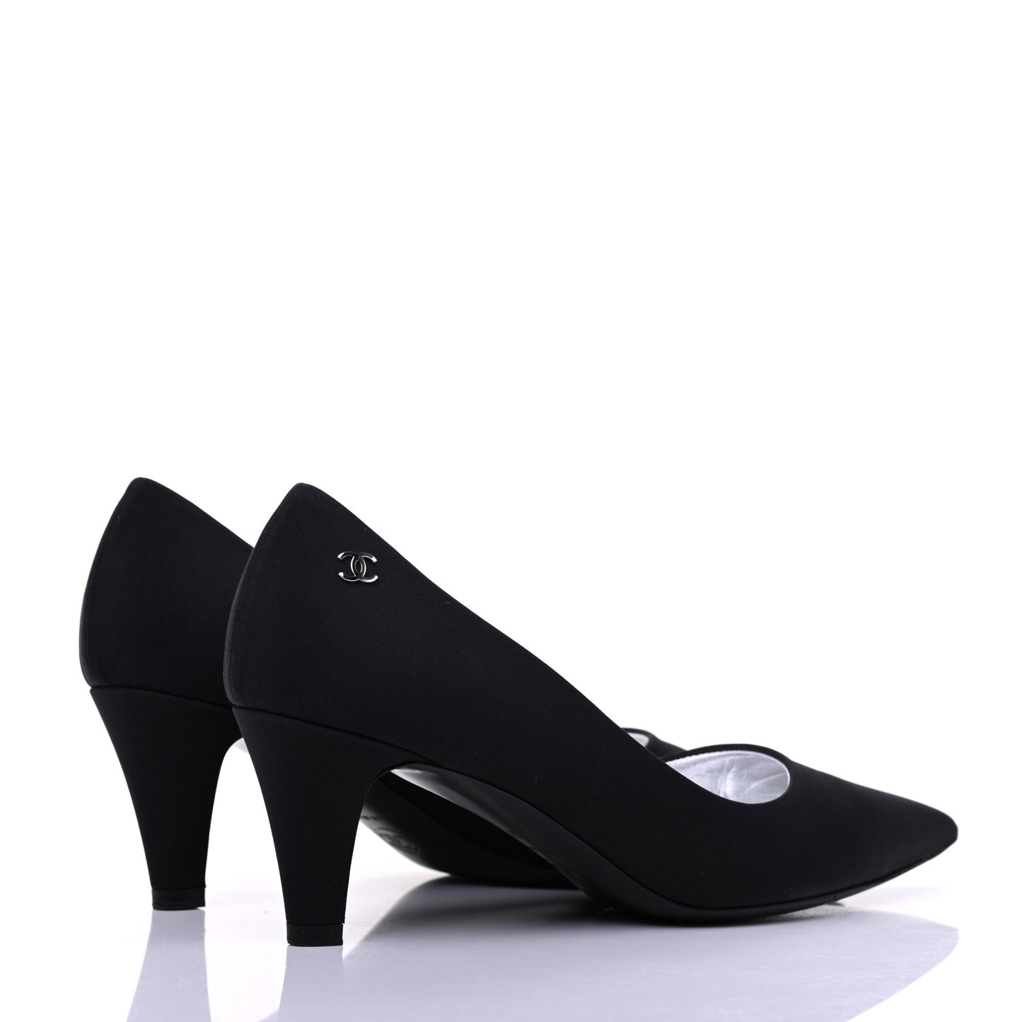 Satin Pumps 37.5 Black