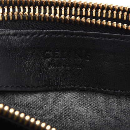 Celine Lambskin Small Trio Crossbody Bag Black 6 of 8