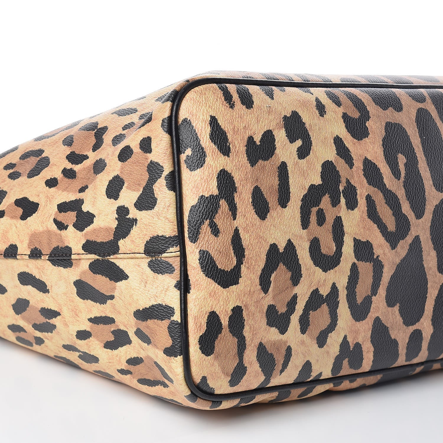 Givenchy Textured Coated Canvas Leopard Print Large Antigona Tote 10 of 14
