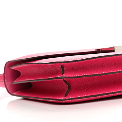Hermes Epsom Constance Elan 25 Rose Tyrien 8 of 15