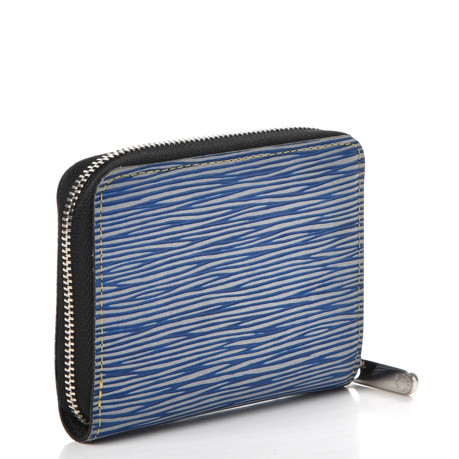 Louis Vuitton Epi Zippy Coin Purse Denim Light 3 of 8