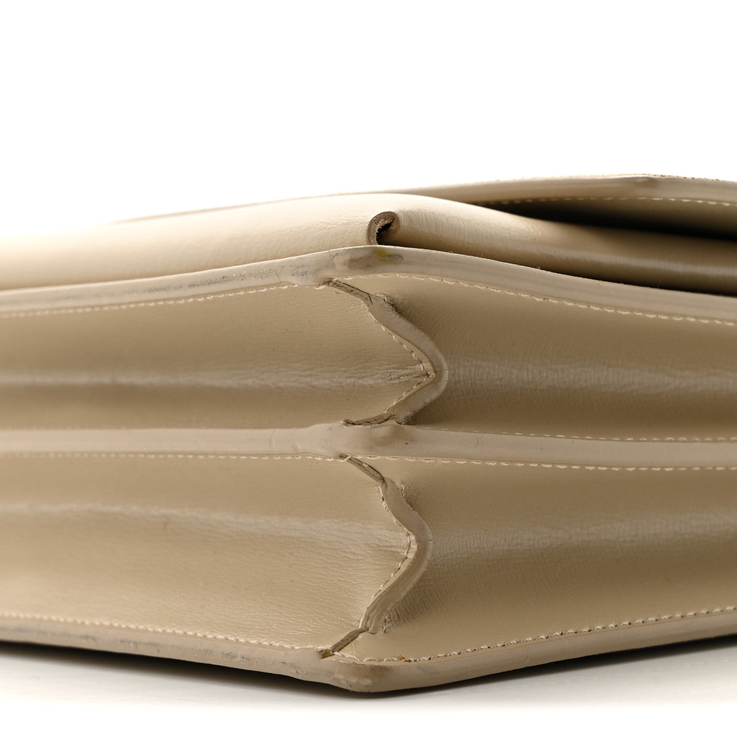 Saint Laurent Suede Calfskin Medium Monogram Sunset Sea Salt 11 of 16