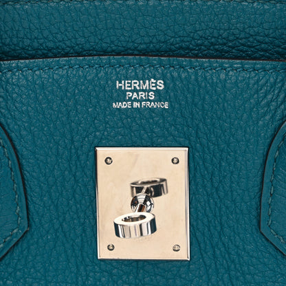 Hermes Togo Birkin 30 Bleu Izmir 6 of 12