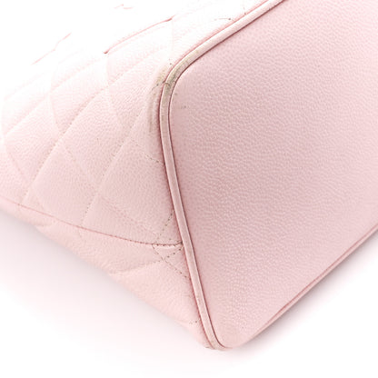 Chanel Caviar Quilted Medallion Tote Light Pink 10 of 13