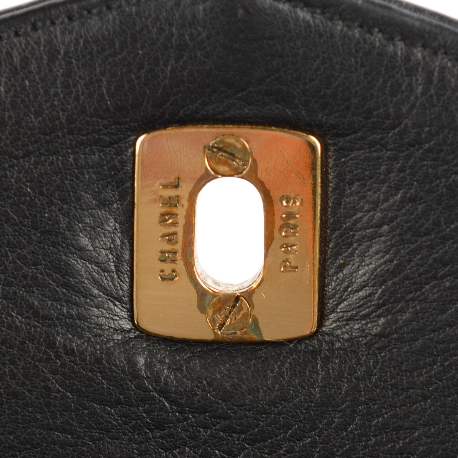 Chanel Lambskin Quilted Jumbo Flap Black 9 of 9