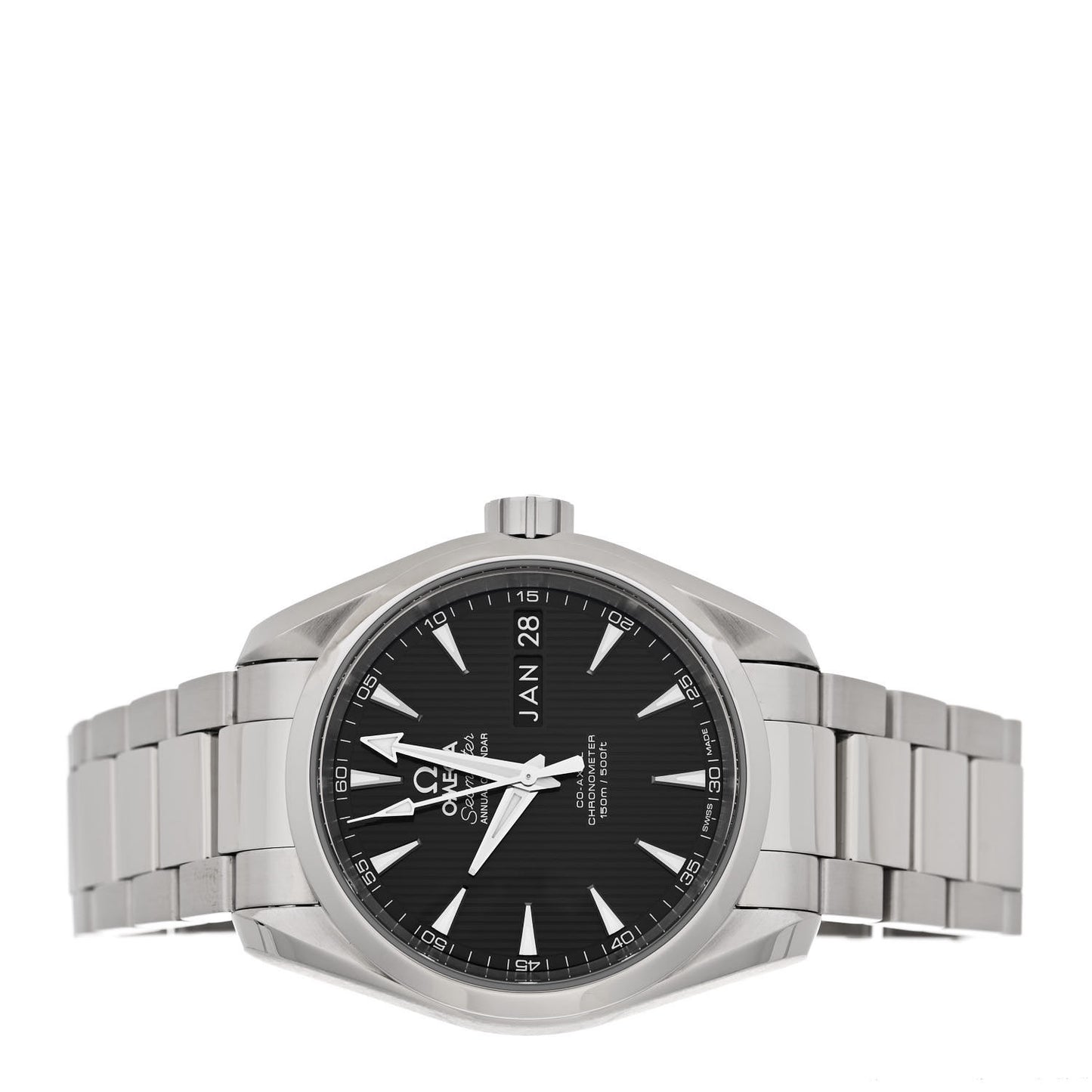 Stainless Steel 39mm Seamaster Aqua Terra Automatic Watch Black 231.10.39.22.01.001