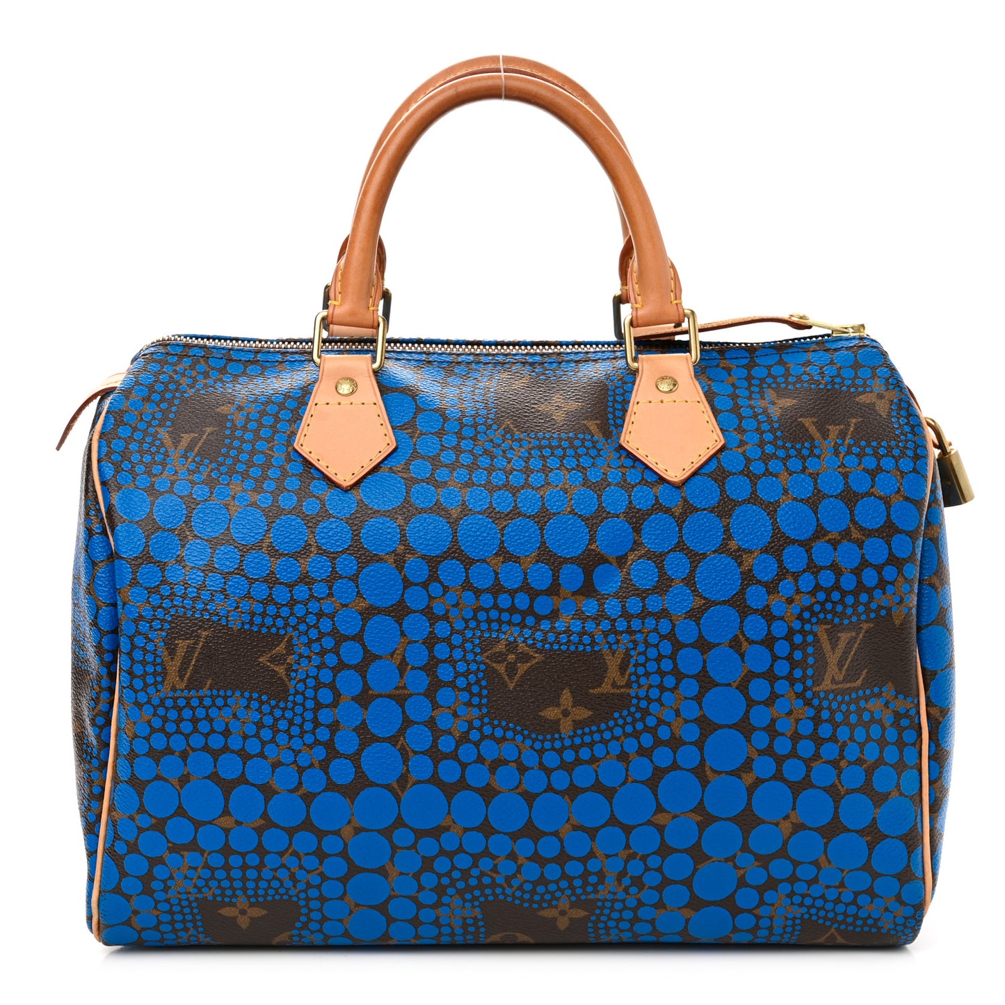 Monogram Kusama Town Speedy 30 Blue