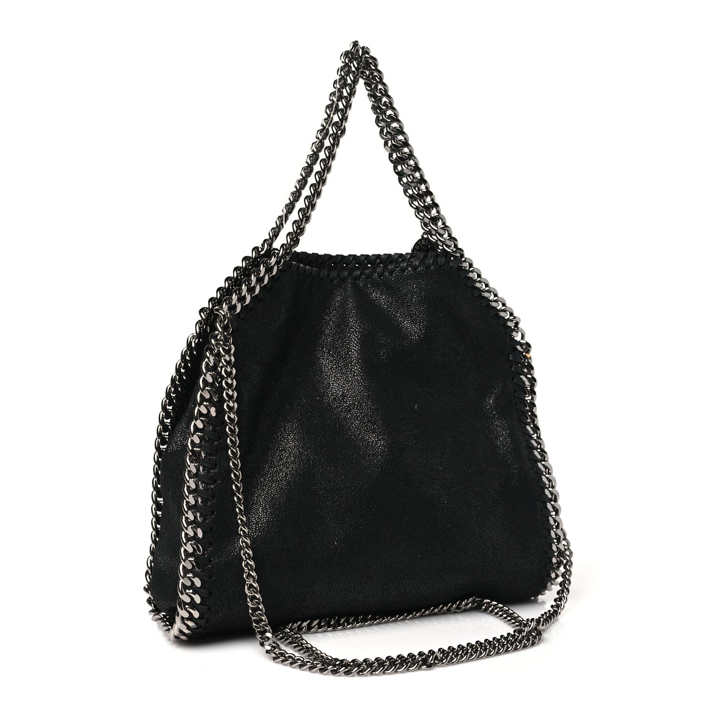 Shaggy Deer Mini Falabella Tote Black