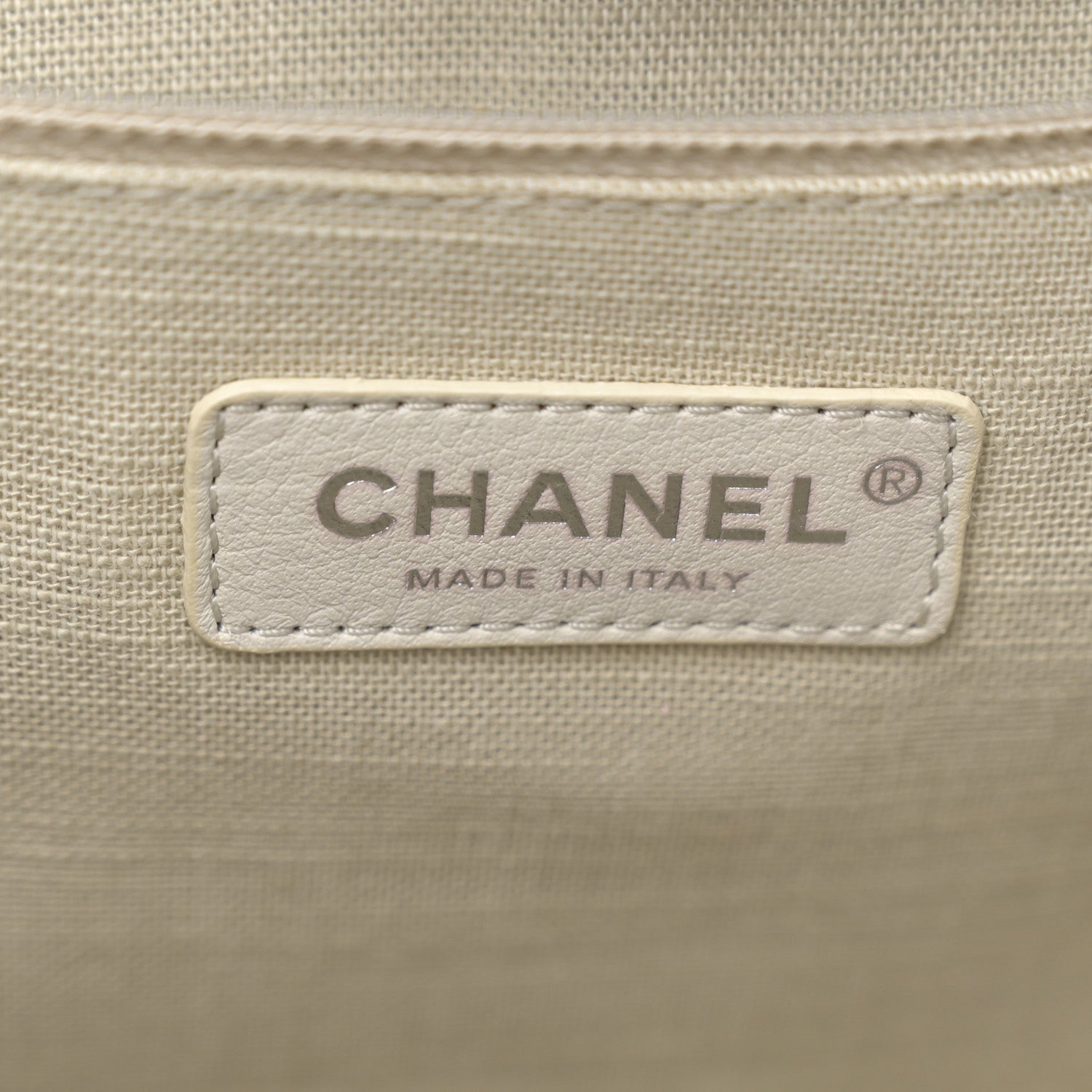 Chanel Mixed Fibers Small Deauville Tote Dark Grey 8 of 12