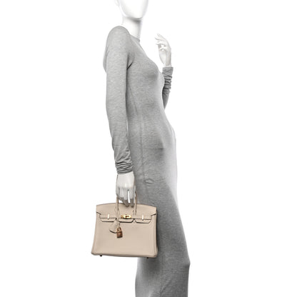 Hermes Togo Birkin 25 Craie 2 of 11