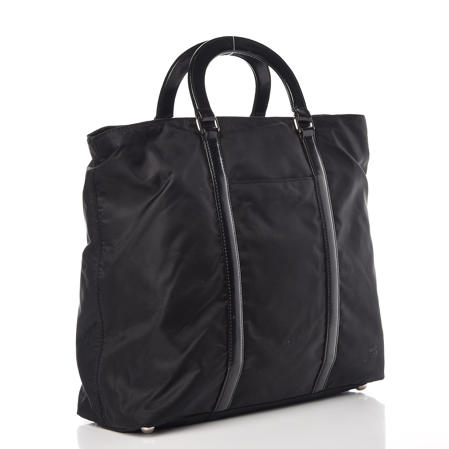 Prada Tessuto Nylon Tote Black 3 of 11