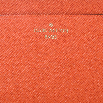 Louis Vuitton Calfskin Jeanne Wallet Insert Piment 6 of 6