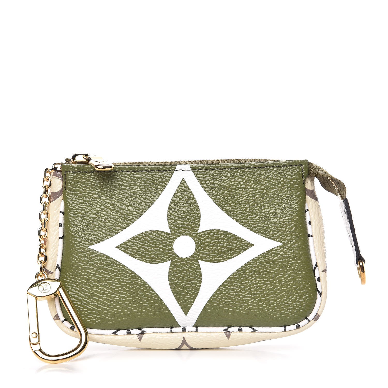 Louis Vuitton Monogram Giant Micro Pochette Accessories Kaki White 1 of 8