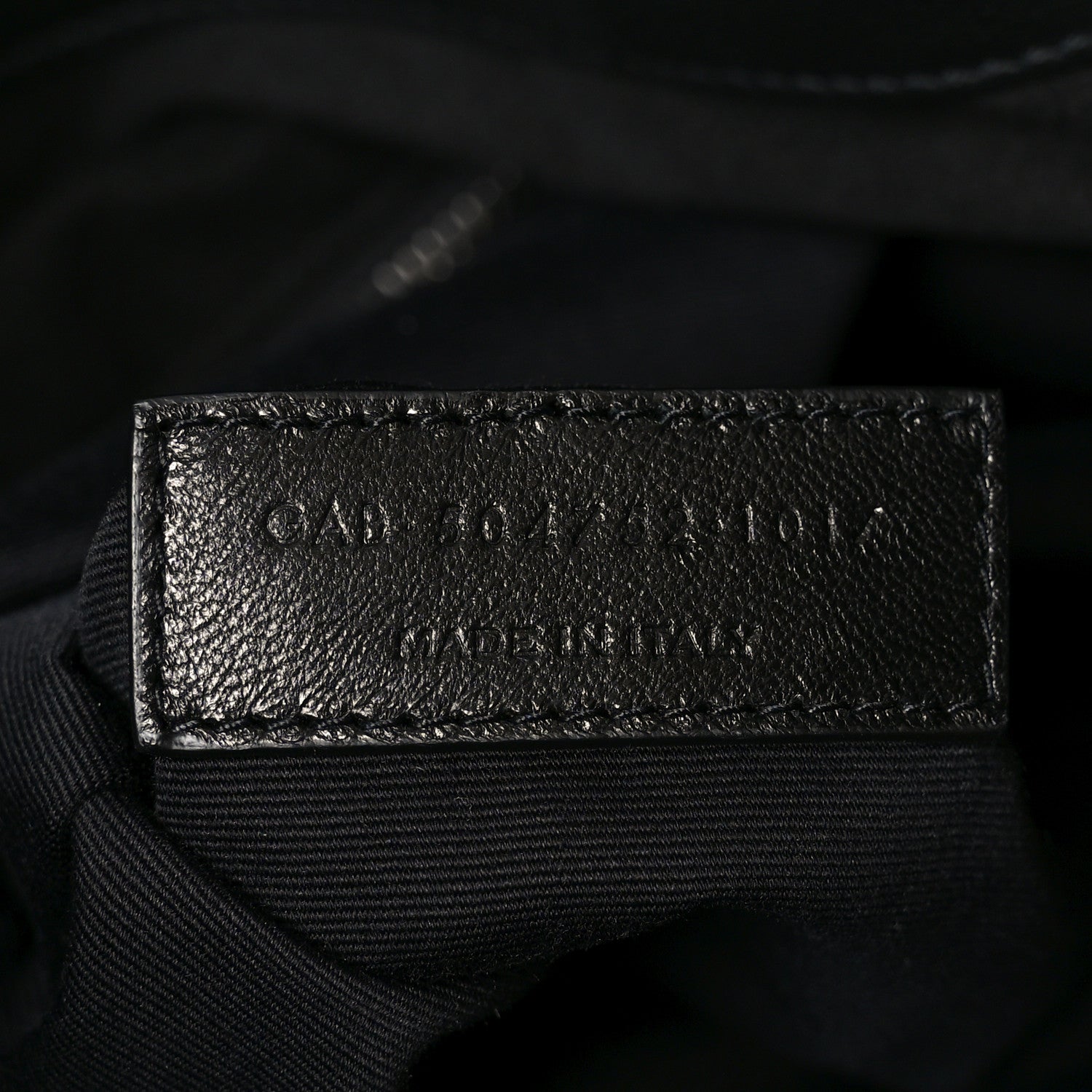 Saint Laurent Calfskin Ring Tote Black Brown 7 of 10