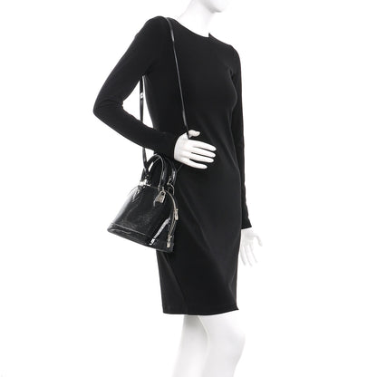 Louis Vuitton Epi Electric Alma BB Black 6 of 7
