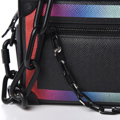 Louis Vuitton Taiga Rainbow Mini Soft Trunk Black 7 of 13