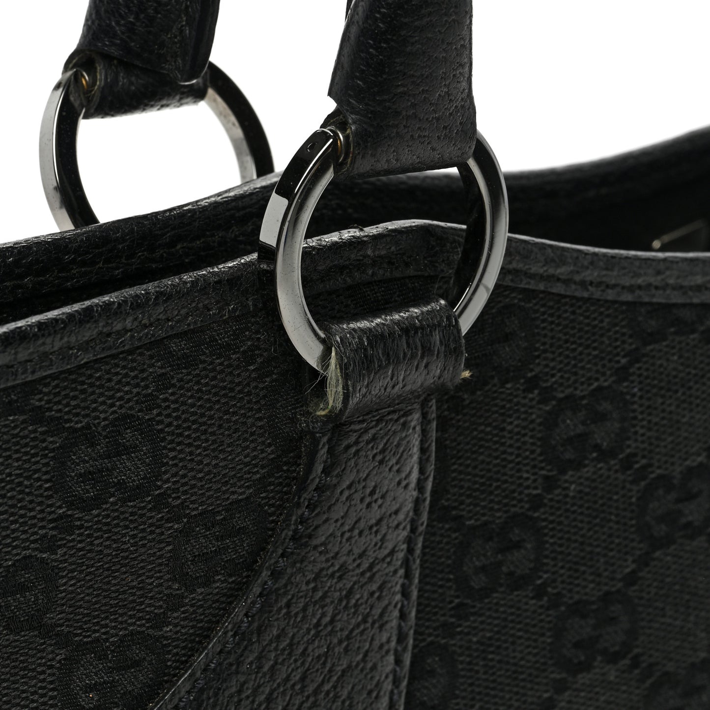 Monogram Shoulder Bag Black
